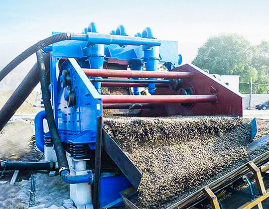 紅星細(xì)沙回收機(jī)與脫水篩助力礦山固廢資源化，實(shí)現(xiàn)環(huán)保與效益雙贏