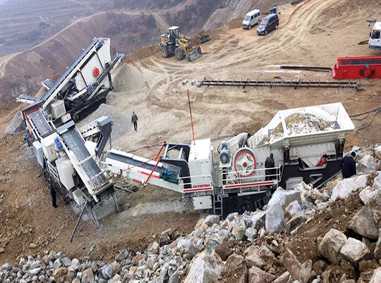 紅星機(jī)器移動式破碎站，致力于全球砂石骨料投資者